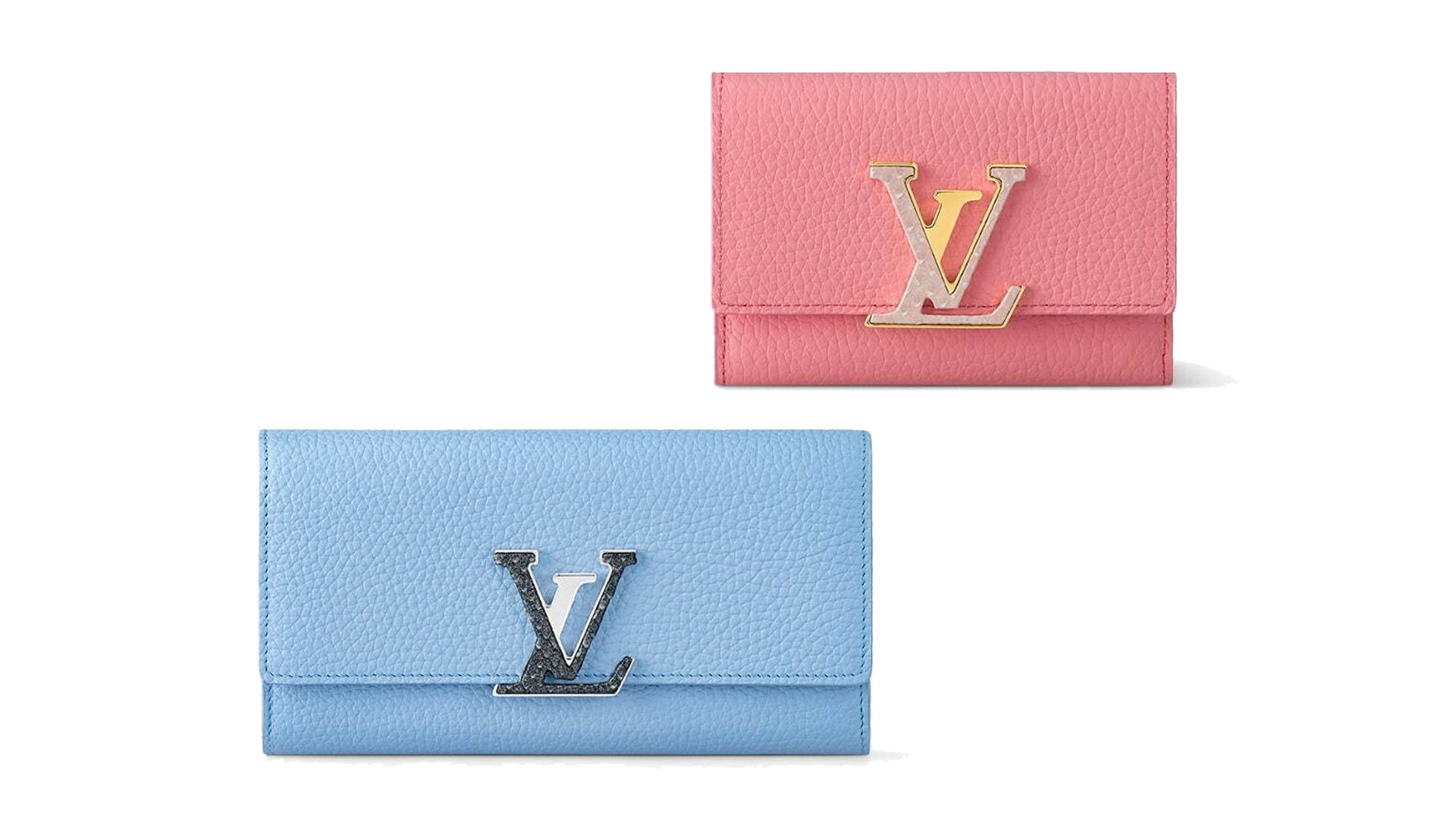 国産好評LOUISVUITTON　ルイヴィトン　日本限定　ポルトフォイユ・カプシーヌ　M61250　トリヨンレザー　マグノリア　LVロゴ　ピンク　長財布 その他