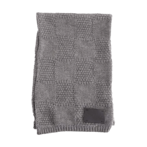 ルイヴィトン エシャルプ・ダミエ レザーパッチ ウール マフラー 買取実績