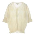 ルイヴィトン 5分丈 カシミヤ シルク カーディガン オフホワイト 買取実績 画像