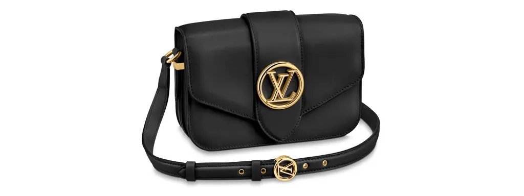 ルイ・ヴィトン LOUIS VUITTON ポンヌフ M55948 ノワール ゴールド金具 レザー レディース ショルダーバッグ LOUIS VUITTON】ルイヴィトン『LV ポンヌフ』M55948 レディース