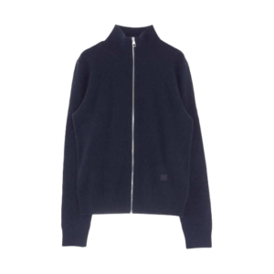 ルイヴィトン レザーパッチ ダミエ ドライバーズ ウール ニット フルジップ カーディガン ネイビー 買取実績