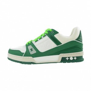 ルイヴィトン LV トレイナー ライン スニーカー ホワイト×グリーン 買取実績