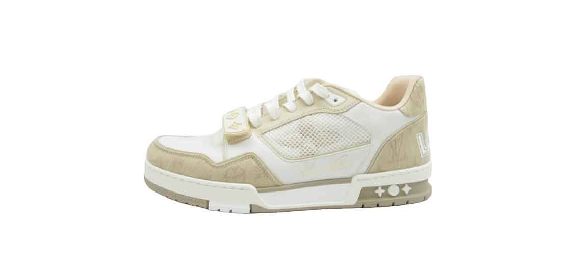 ルイヴィトン LV トレイナー ライン モノグラム デニム ローカット スニーカー 買取実績