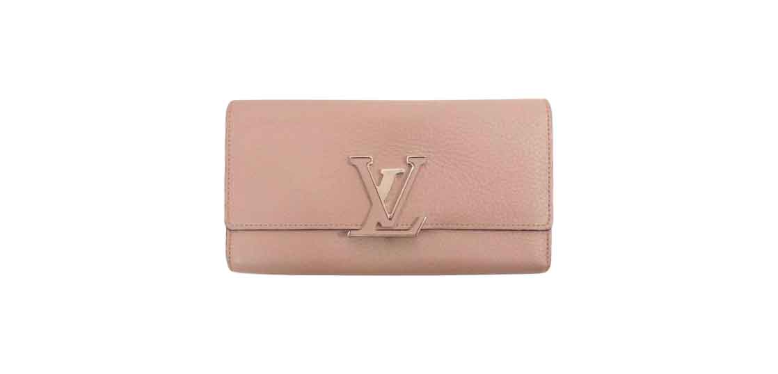 ルイヴィトン M61250 ポルトフォイユ カプシーヌ マグノリア ロングウォレット ピンク 買取実績