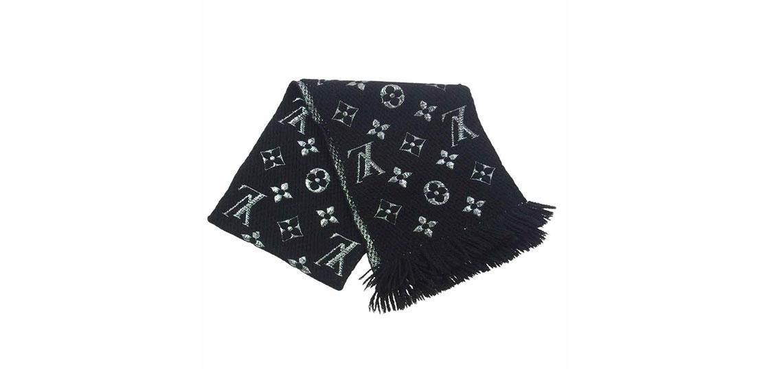 ルイヴィトン M75833/エシャルプ・ロゴマニア モノグラムマフラー