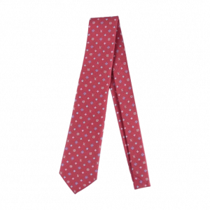 ルイヴィトン M76611 2020年製 クラヴァット モノグラム ハーロー シルク ネクタイ レッド系 買取実績