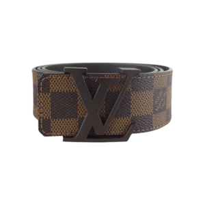 ルイヴィトン M9807U ダミエ サンチュール LVイニシャル 40MM ベルト ブラウン 買取実績