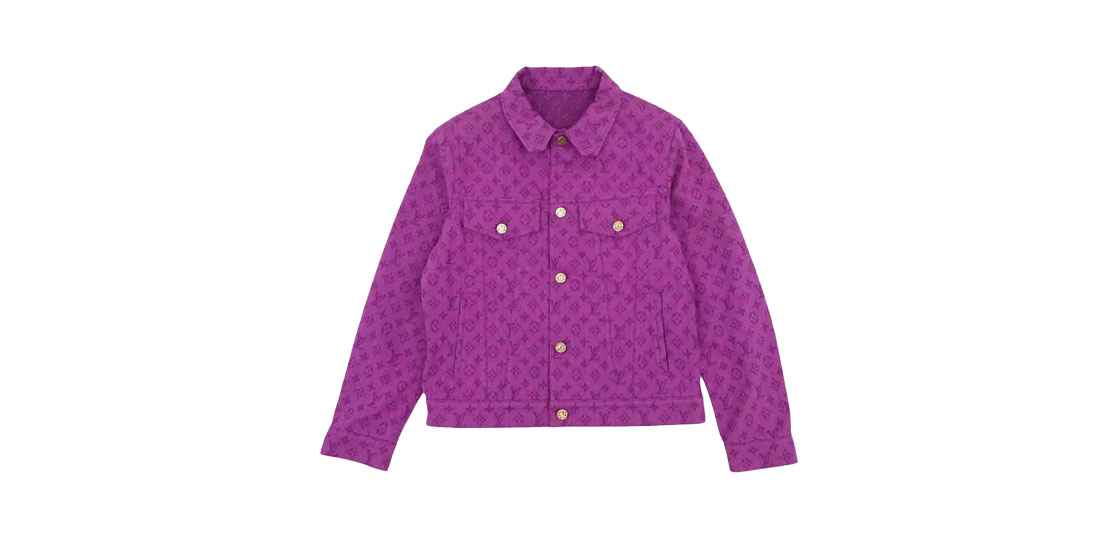 ルイヴィトン19AW 1A5P3K 国内正規品 モノグラム デニム ジャケット買取実績