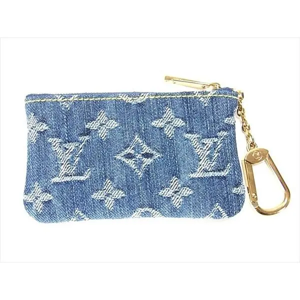LOUIS VUITTON ルイヴィトン モノグラム・デニム ポシェット・クレ M95343 小銭入れ キーリング付き ケース ブランド 小物 ルイヴィトン モノグラム デニム M95343 ポシェット クレ 小銭入れ