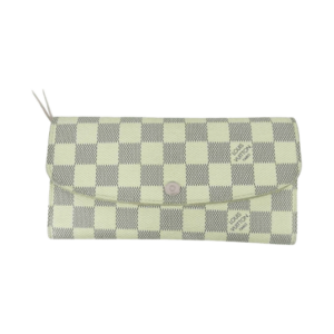 ルイヴィトン N41625 ダミエ アズール ポルトフォイユ エミリー ロングウォレット  ベージュ ネイビー ピンク 買取実績