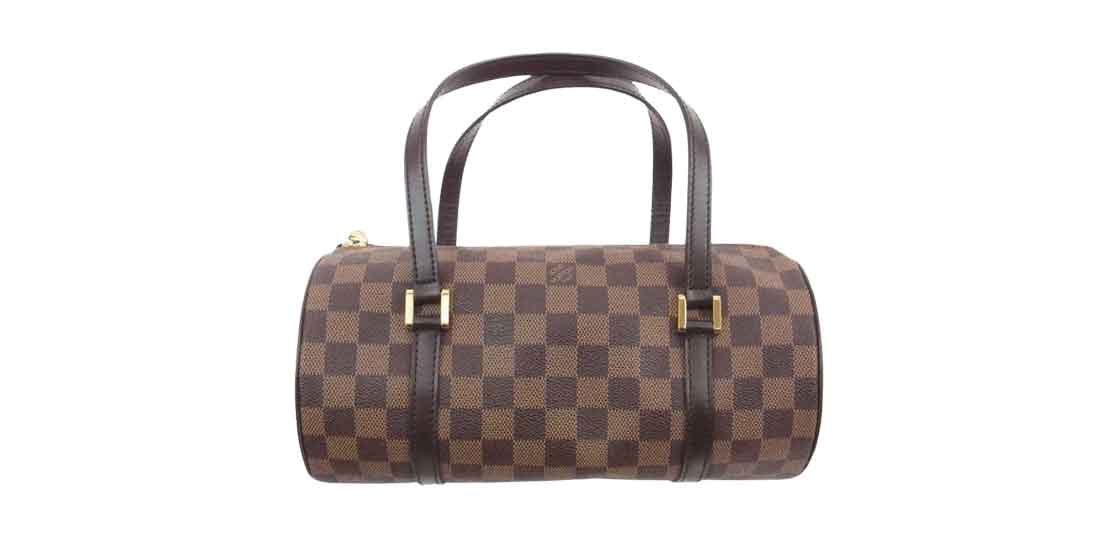 ルイヴィトン N51304 ダミエ パピヨン26 ハンドバッグ ブラウン 買取実績