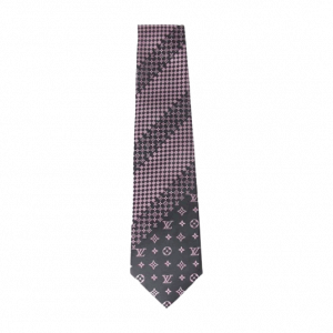 ルイヴィトン シルク100% モノグラム ネクタイ ブラック ピンク 買取実績