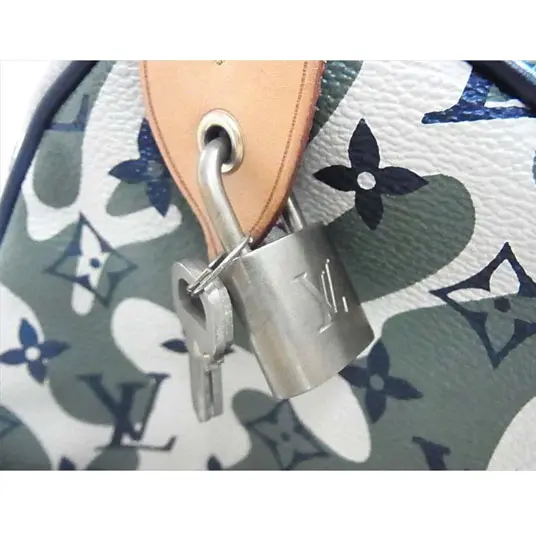 ルイヴィトン × 村上隆 スピーディ 35 モノグラモフラージュ M95773