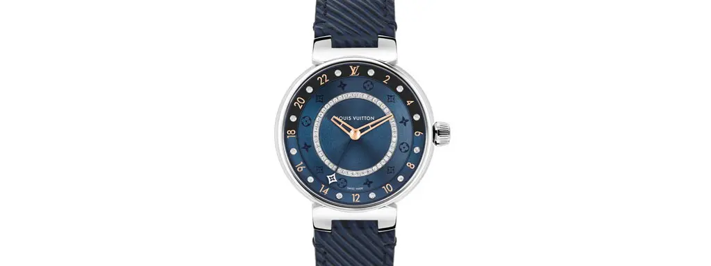 ルイヴィトン タンブール ムーン ディヴァイン 腕時計 SS AY2708W ルイ・ヴィトン LOUIS VUITTON タンブール ムーンディヴァインMM