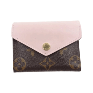 ルイヴィトン 三つ折り財布 M62933 ポルトフォイユ ゾエ モノグラム ローズバレリーヌ ブラウン ピンク 買取実績