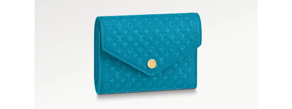 LOUIS VUITTON(ルイヴィトン) 3つ折り財布 ナノグラム ポルトフォイユヴィクトリーヌ M82314 ブルー レザー、牛革 Amazon | Louis Vuitton ルイヴィトン 3つ折り財布 M82314
