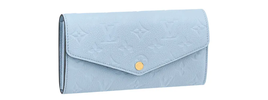 日本限定 新品級 ルイヴィトン ポルトフォイユサラ NM ウォッシュドブルー LOUIS VUITTON（ルイ・ヴィトン） 【新品】ルイ・ヴィトン