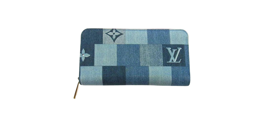 ルイヴィトン M44938 モノグラム デニム スクエア パッチワーク ジッピー ウォレット 買取実績