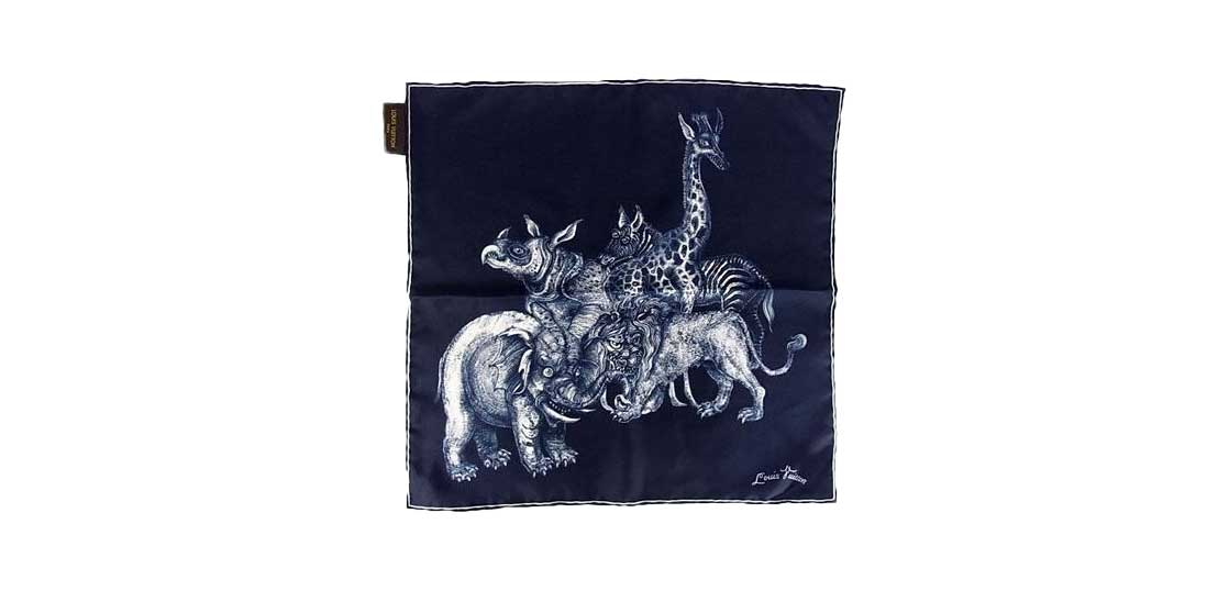 ルイヴィトン 17SS サバンナ シルク スカーフ 買取実績