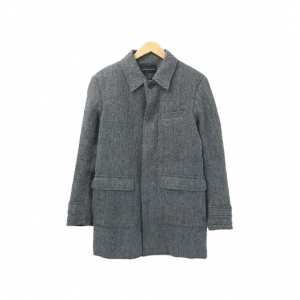 ラウンジリザード ツイード ヘリンボーン バルカラーコート 買取実績