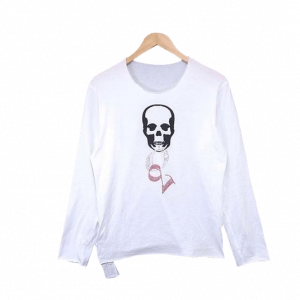 ルシアンペラフィネ ラインストーン スカル Tシャツ 買取実績