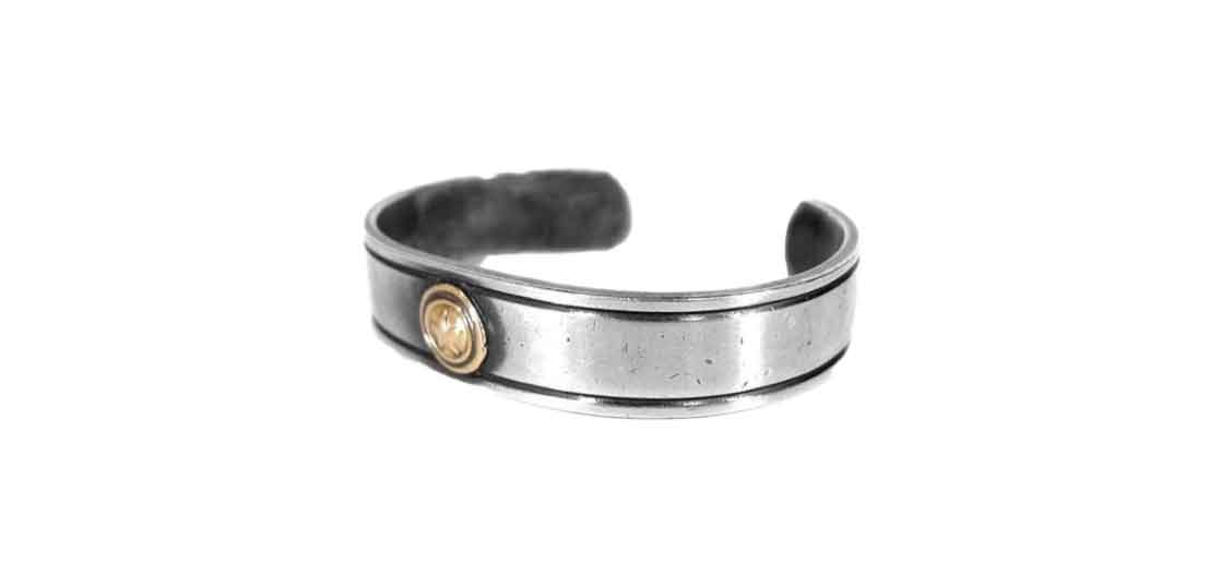 ラッキージョン 18Kスターチップ シルバー バングル 買取実績