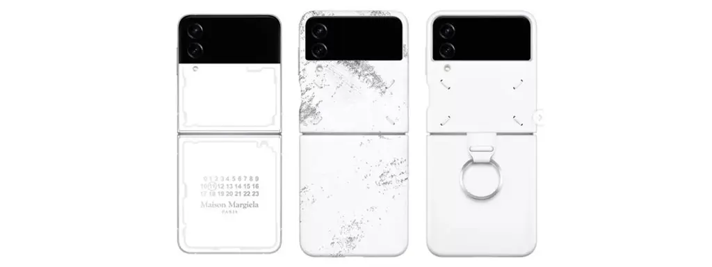 メゾンマルジェラ×サムスンの折りたたみスマートフォン「Galaxy Z