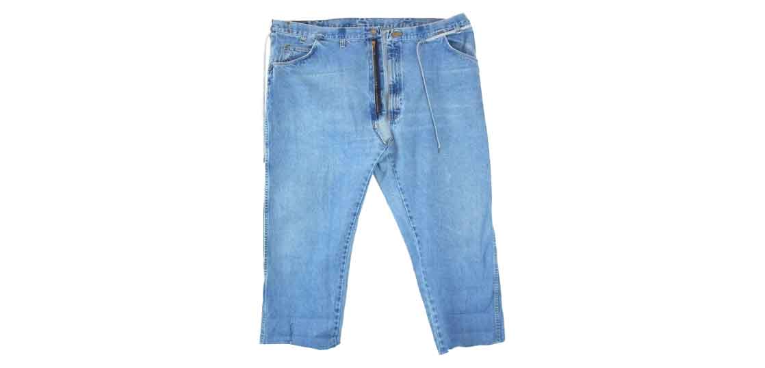 メゾンエウレカ  EUREKA-017-BLUE VINTAGE REWORK BIGGY PANTS 買取実績