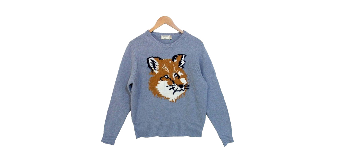 メゾンキツネ フォックス ウール セーター 買取実績