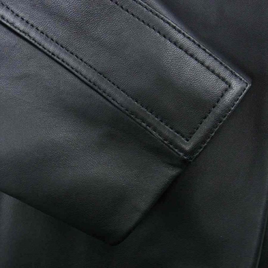 メゾンマルジェラ 17AW S30BN0387SY0678 Collarless Leather Jacket 買取実績 画像