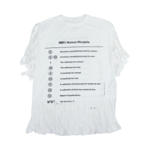 マルジェラ MM6 21SS S62GD0082 S23588 フリンジ 半袖 カットソー Tシャツ 買取実績