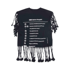 マルジェラ MM6 21SS S62GD0082 S23588 フリンジ 半袖 カットソー Tシャツ ブラック 買取実績