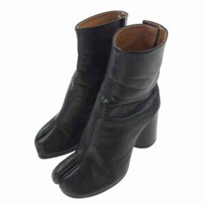 メゾンマルジェラ 22ライン TABI 8cmシリンダーヒール レザー タビ ブーツ 買取実績