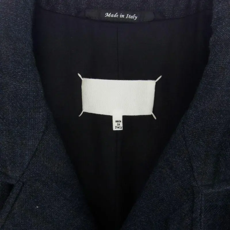 【美品】マルジェラ22SS 白タグ 再構築ジャケット ブレザー 50 国内正規 Maison Margiela メゾンマルジェラ テーラードジャケット 白タグ 再