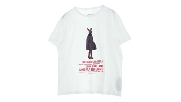 メゾンマルジェラ 24ss S50GC0702 1ライン 10ライン ジョンガリアーノ シネマ 四つタグ 記念 半袖 Tシャツ 買取実績