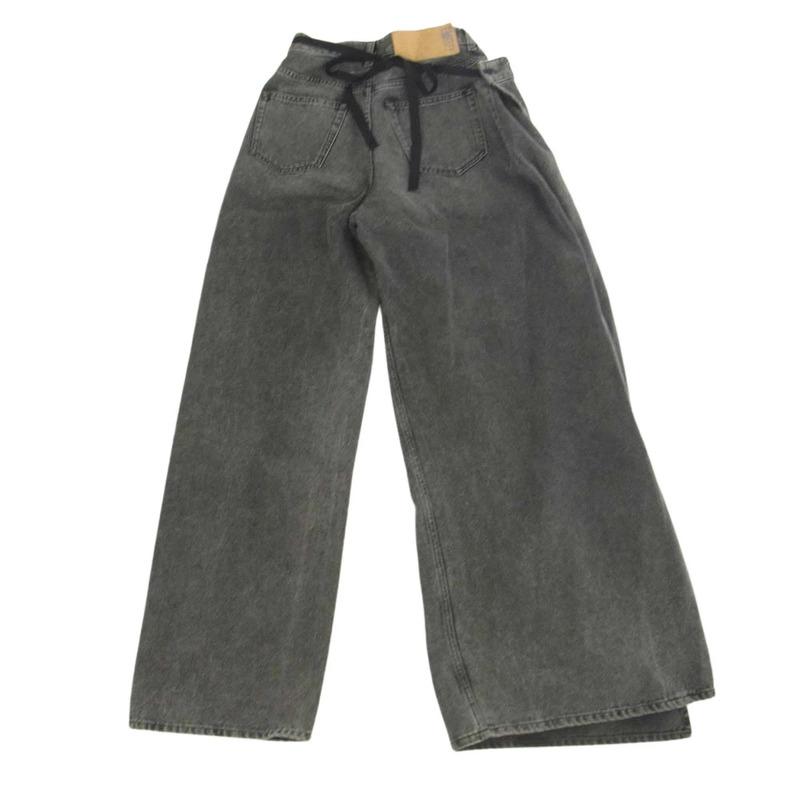 メゾンマルジェラ 24SS S62LB0163 MM6 DENIM PANTS ワイド デニム パンツ 買取実績 画像