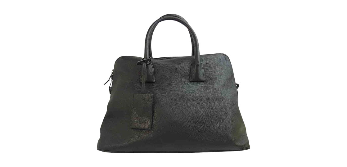 メゾンマルジェラ 5AC LARGE グレインレザー ショルダーストラップ付 2WAY ボストン バッグ 買取実績