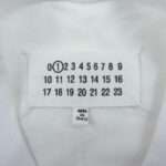 メゾンマルジェラ S51GC0505 S22816 ディストーテッドロゴ 半袖 Tシャツ ホワイト 買取実績 画像