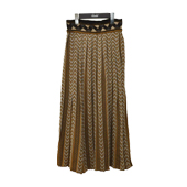 マメクロゴウチ 20AW Pleated Knitted Skirt プリーツ ニットスカート 画像