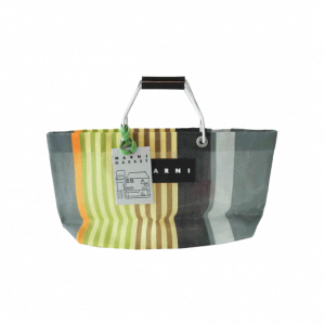 マルニ フラワーマーケット ストライプ バッグ 買取実績