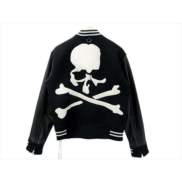 マスターマインド MW17P01-BL006 WORLD LEATHER CASHMERE VARSITY JACKET 買取実績 画像