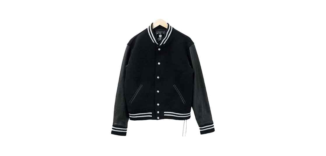 マスターマインド MW17P01-BL006 WORLD LEATHER CASHMERE VARSITY JACKET 買取実績