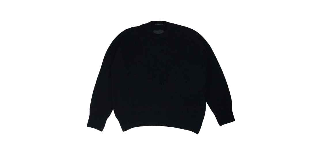 マスターマインド MW20S05-KN005-105 バックスカル オーバーサイズ ニット 買取実績