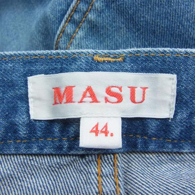 エムエーエスユー MASU 22AW MVFW-PT1622 BAGGY FIT JEANS 買取実績 画像