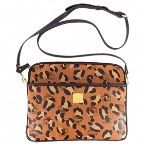 エムシーエム ロゴ レオパード ショルダーバッグ 買取実績