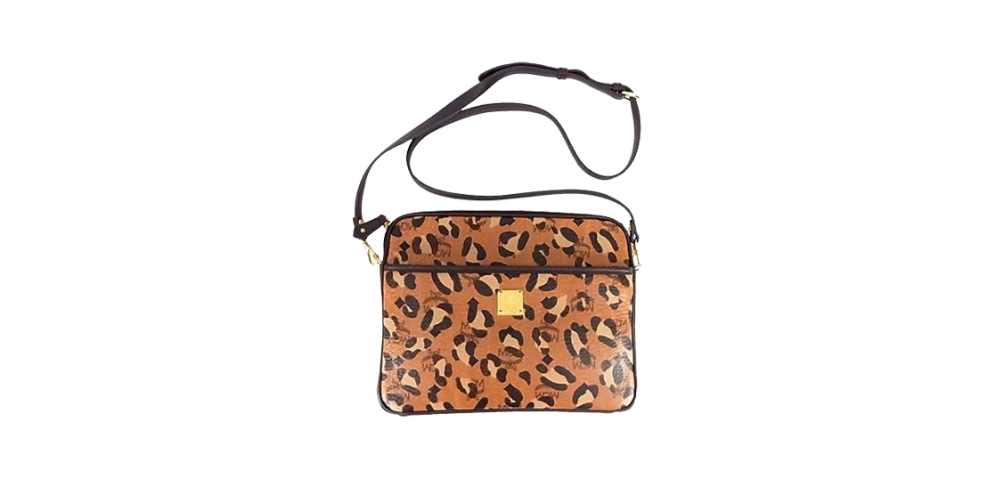 エムシーエム ロゴ レオパード ショルダーバッグ 買取実績