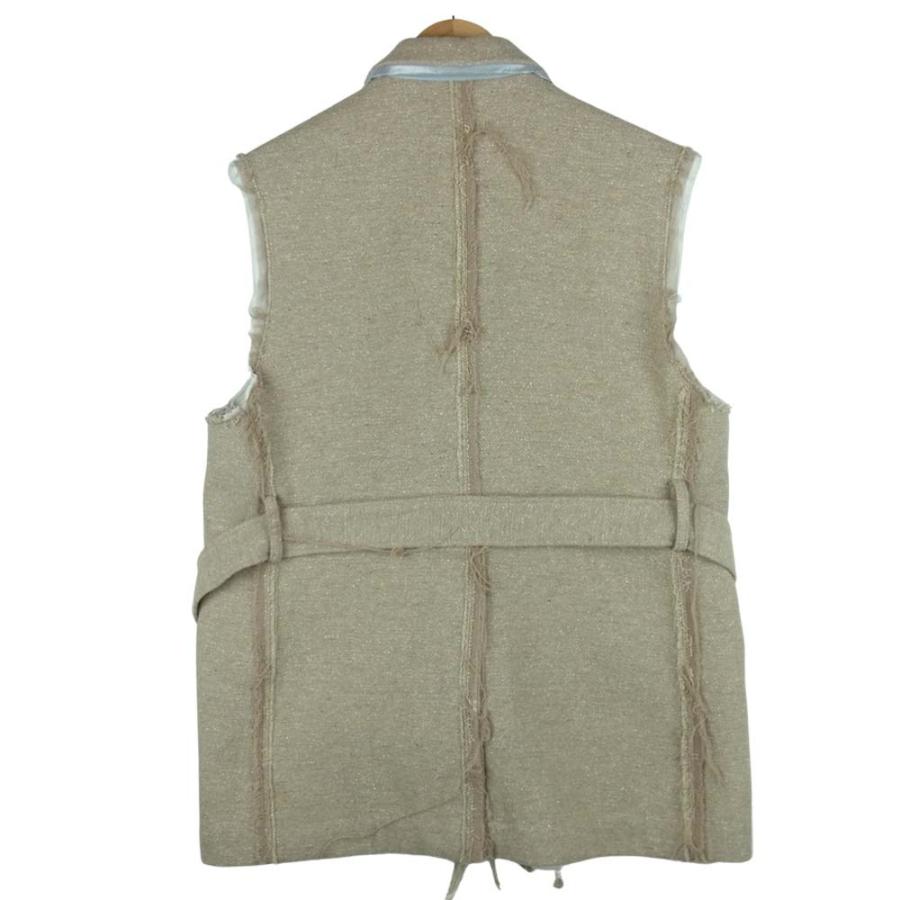 ミドリカワ 19AW MID19AW-JK05 silk wool belted vest jacket 買取実績 画像