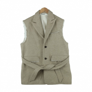 ミドリカワ 19AW MID19AW-JK05 silk wool belted vest jacket 買取実績