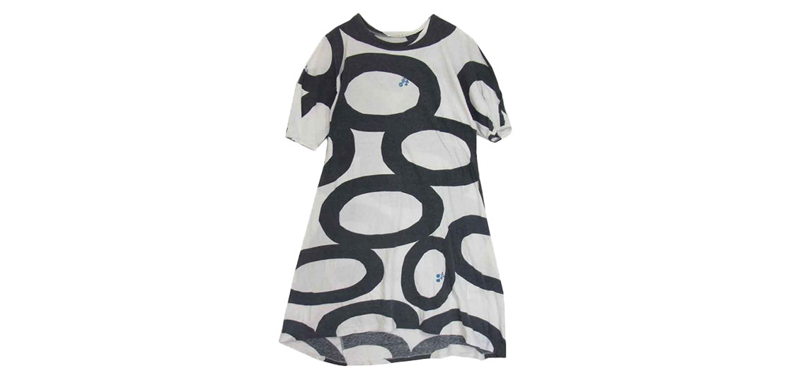 ミナペルホネン ns8011 bouncy ドルマンスリーブ 半袖 ロング ワンピース 買取実績