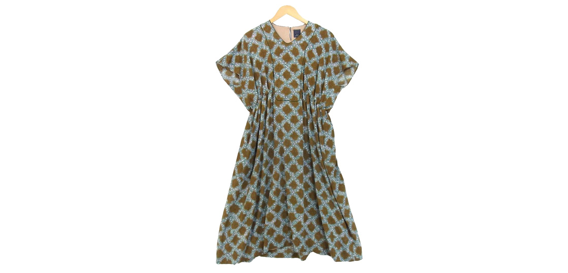 ミナペルホネン 19秋冬 xa3662 ペタルチェック ワンピース 買取実績